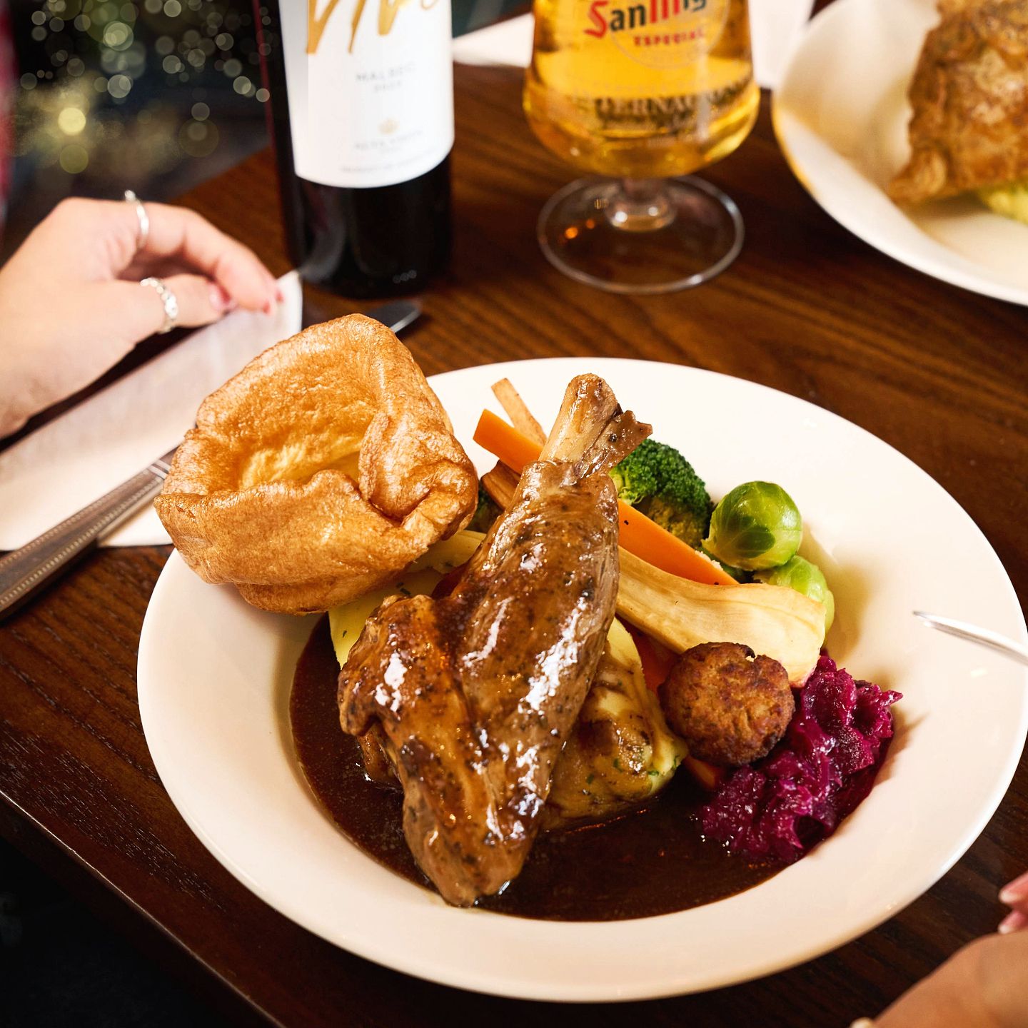 Christmas Day 2025 Lunch, Dinner & Dining at The Stag & Hounds in Winscombe