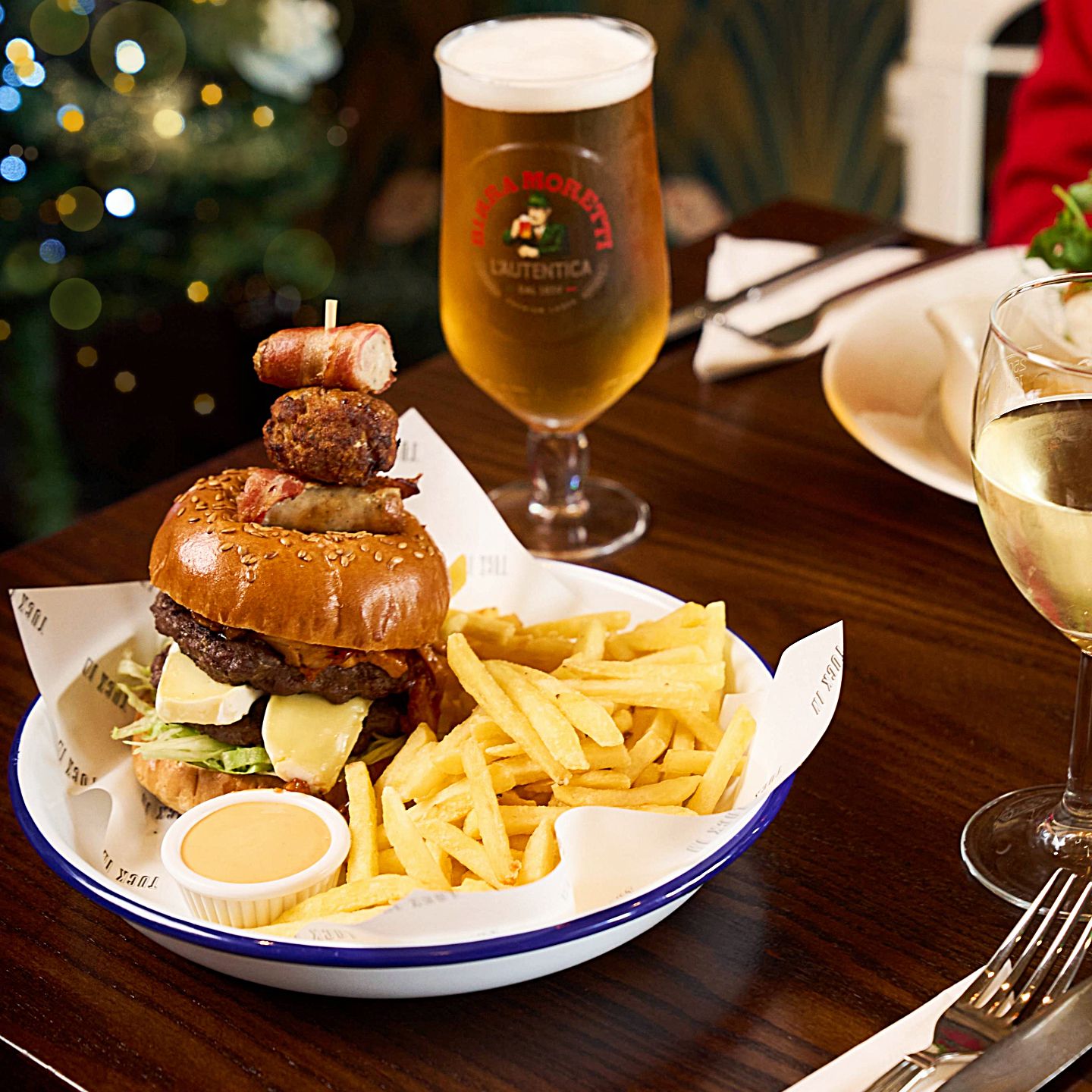 Festive Lunch & Dinner at The Stag & Hounds in Winscombe