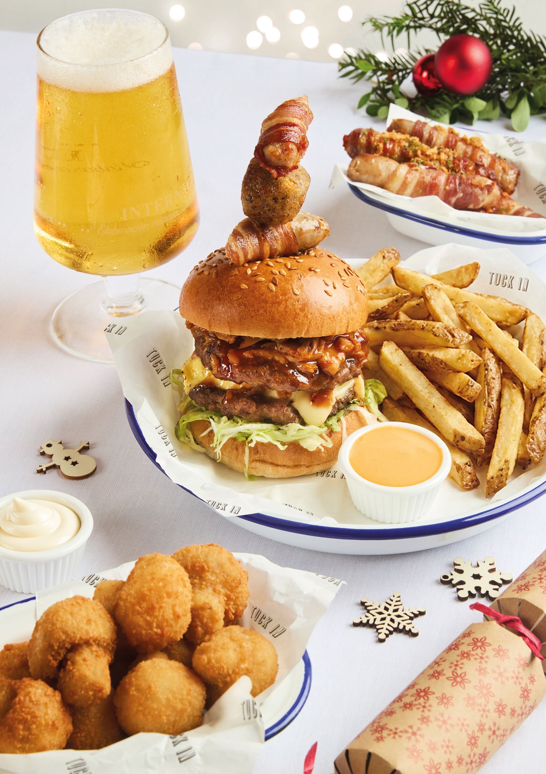 Festive Lunch & Dinner at The Stag & Hounds in Winscombe
